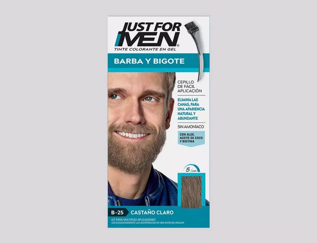 Just For Men Tinte Para Bigote Y Barba